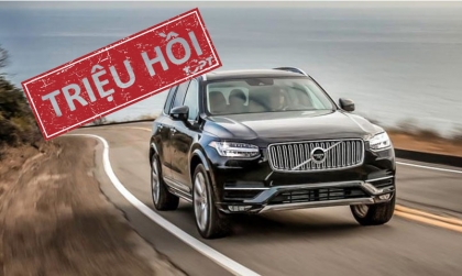 Triệu hồi Volvo XC60, XC90... vì lỗi hệ thống điện thoại điện thoại khẩn cấp